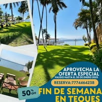 Composición promocional de Jardín Corona Teques