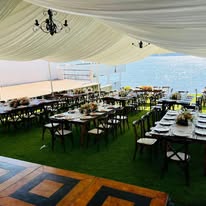 Montaje exterior para boda en Tequesquitengo